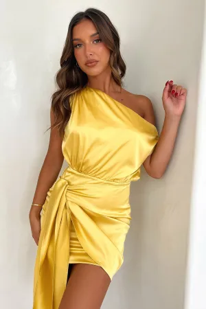 Stage Beat Ricci Dress - Yellow