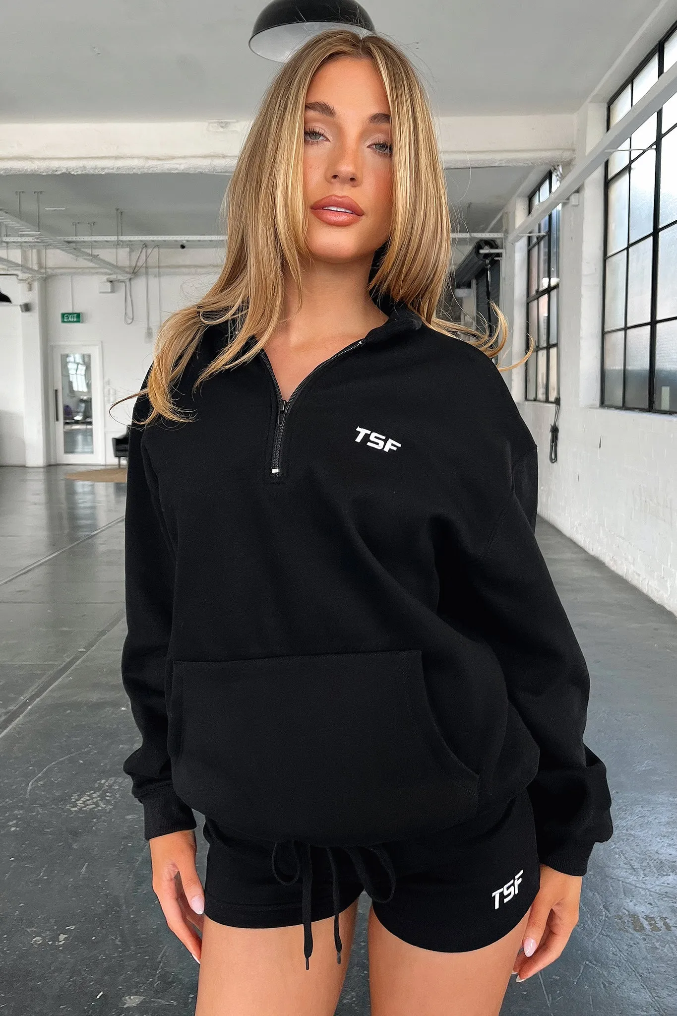 Cool Wave Kaztek Half Zip Sweater - Black