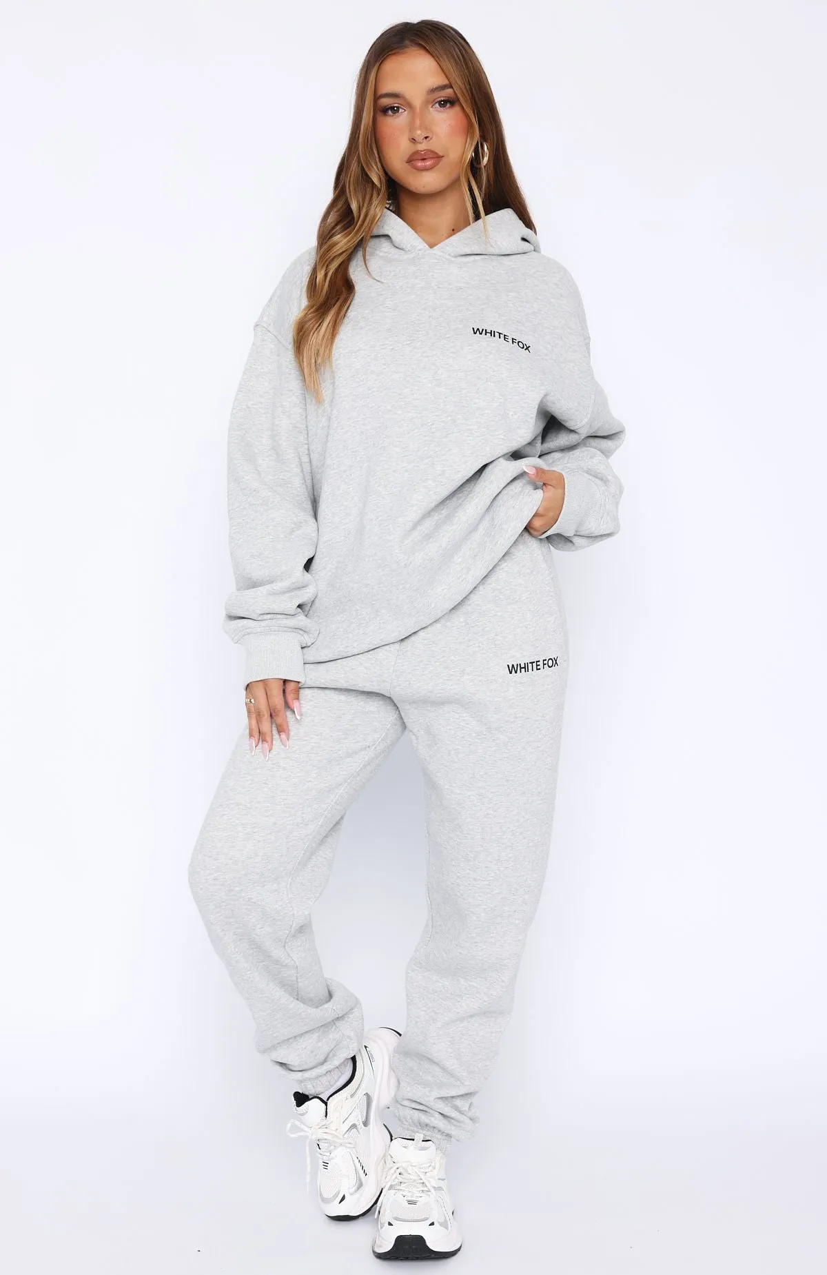 Core Classic Sweatpants Dark Grey Marle lightweight fabric