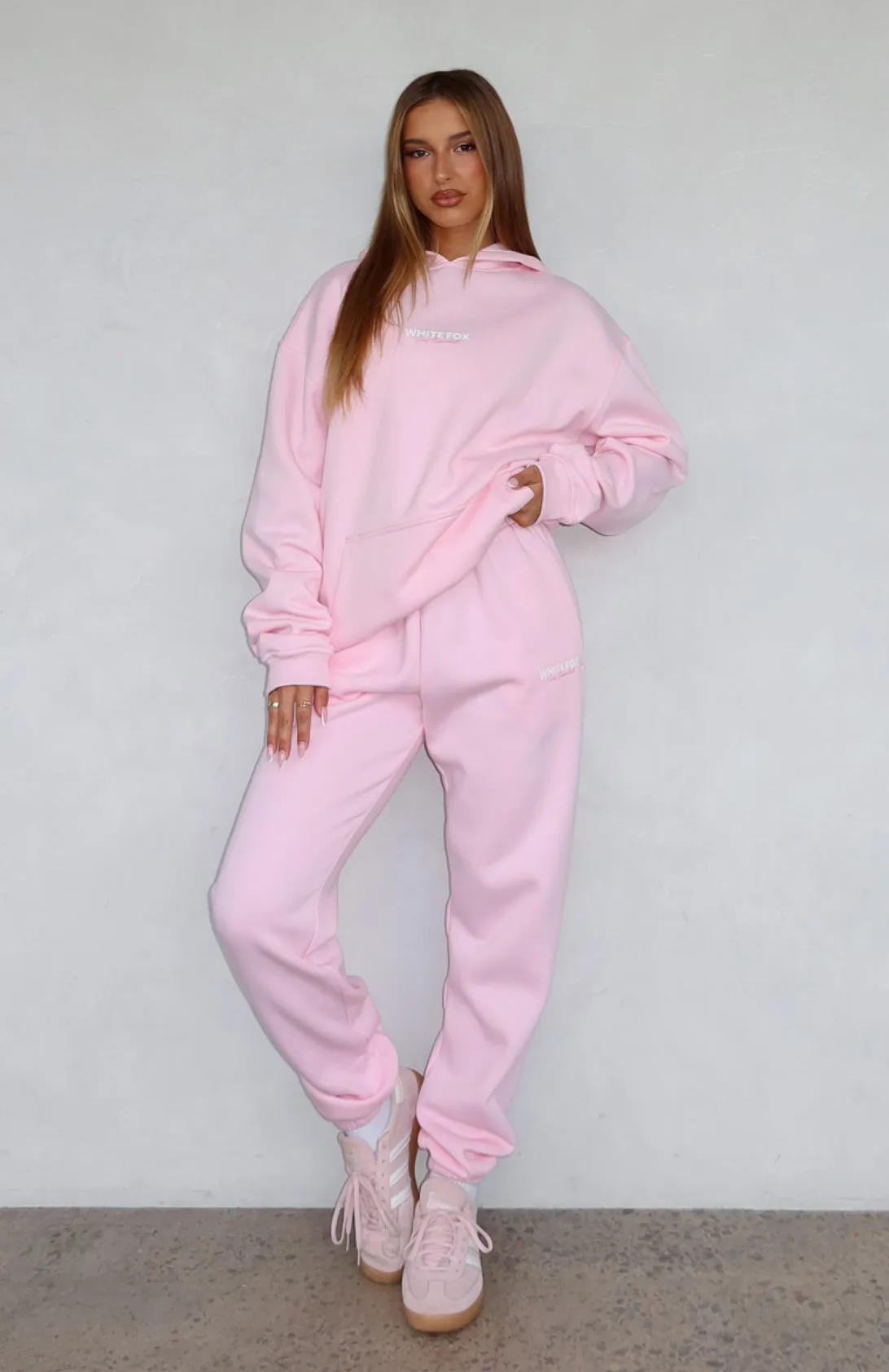 Rayon drape Walk Friendly Core Essentials Sweatpants Pink
