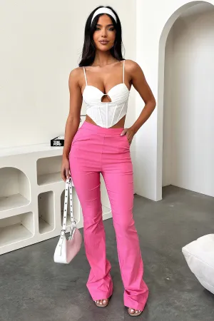 Trendy Design Dark wash Arabell Pants - Pink