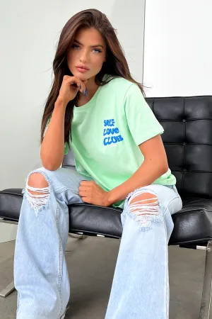Outdoor Aura Self Love Tee - Green