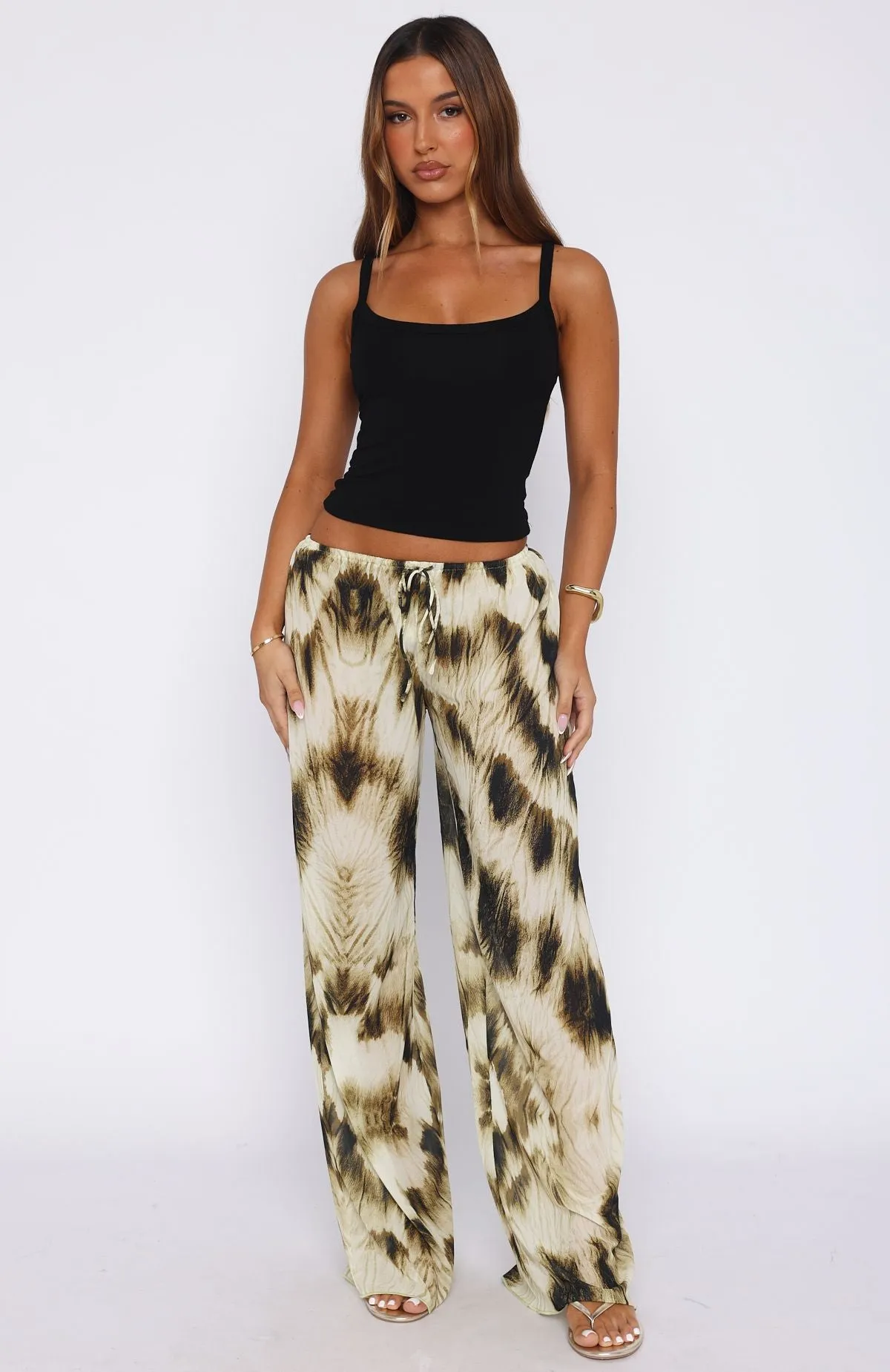 Croatian Coast Pants Gilded Touch Four-Way Stretch