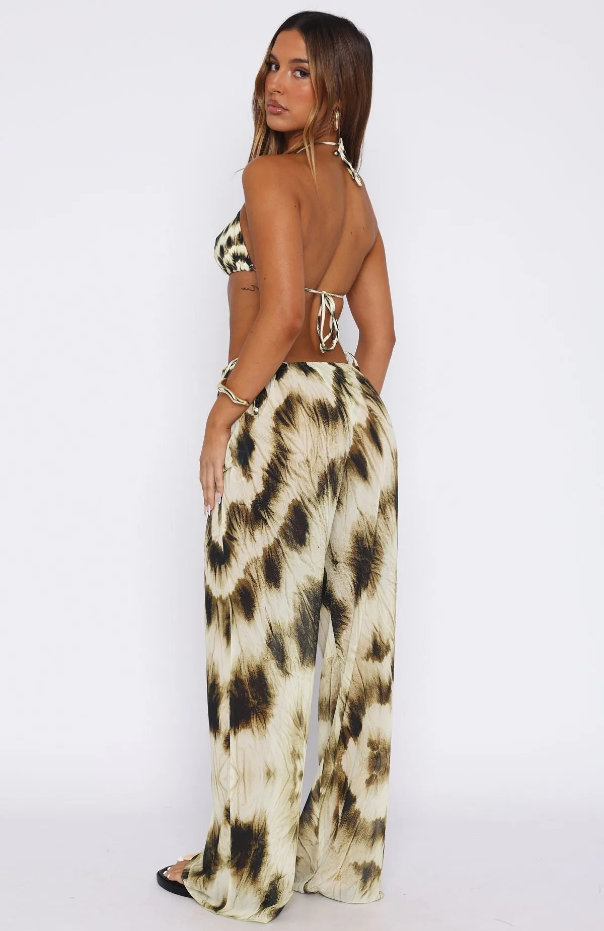 Croatian Coast Pants Gilded Touch Four-Way Stretch