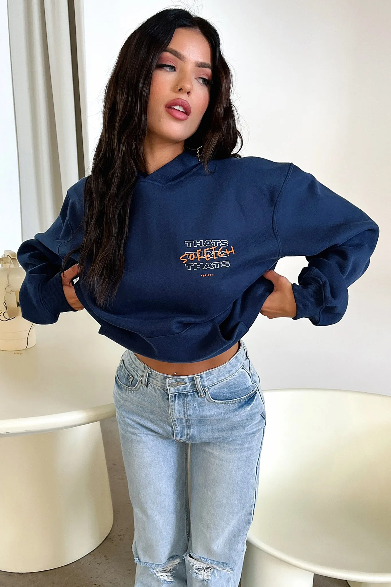 Customer Loved Series 4 Hoodie - Navy