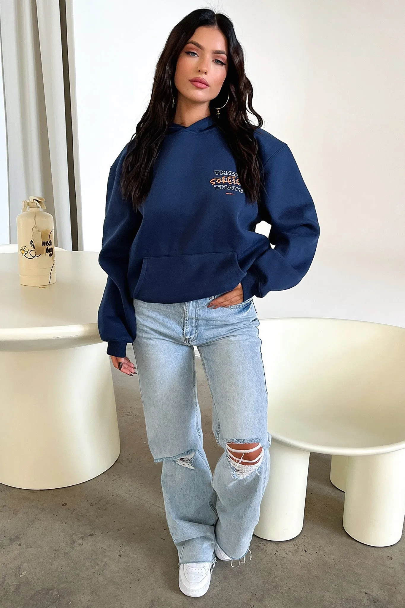 Customer Loved Series 4 Hoodie - Navy