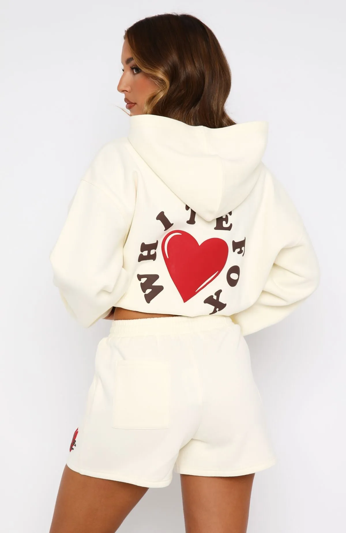 Cycling shorts We Don't Talk Anymore Lounge Shorts Cream