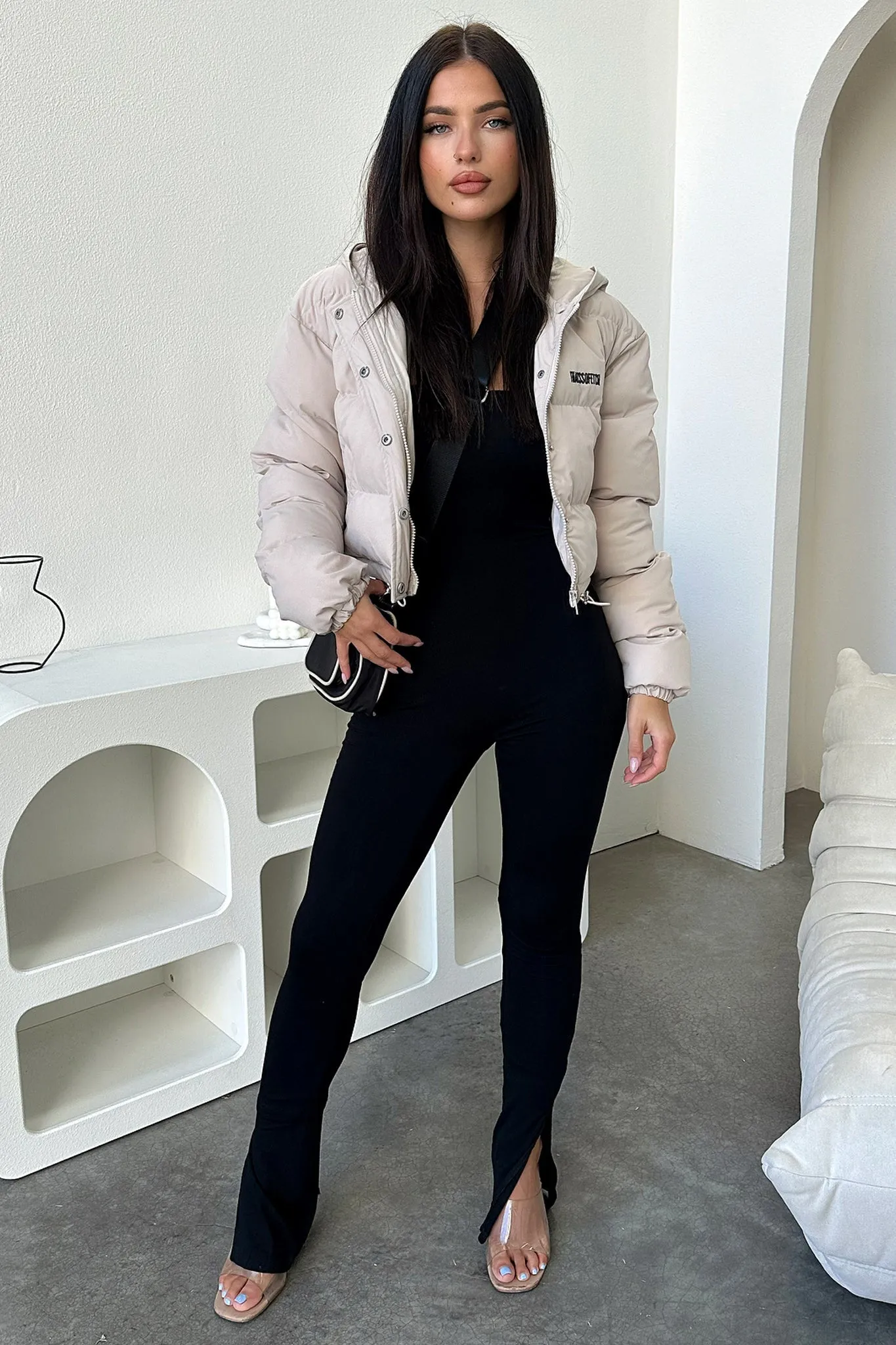 Cyrus Puffer Jacket - Bone Urban Shield