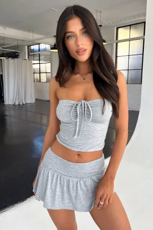 difficult to disassemble Sorano Crop - Grey