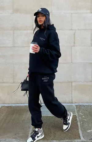Feminine Cut Wide Leg Offstage Sweatpants Onyx
