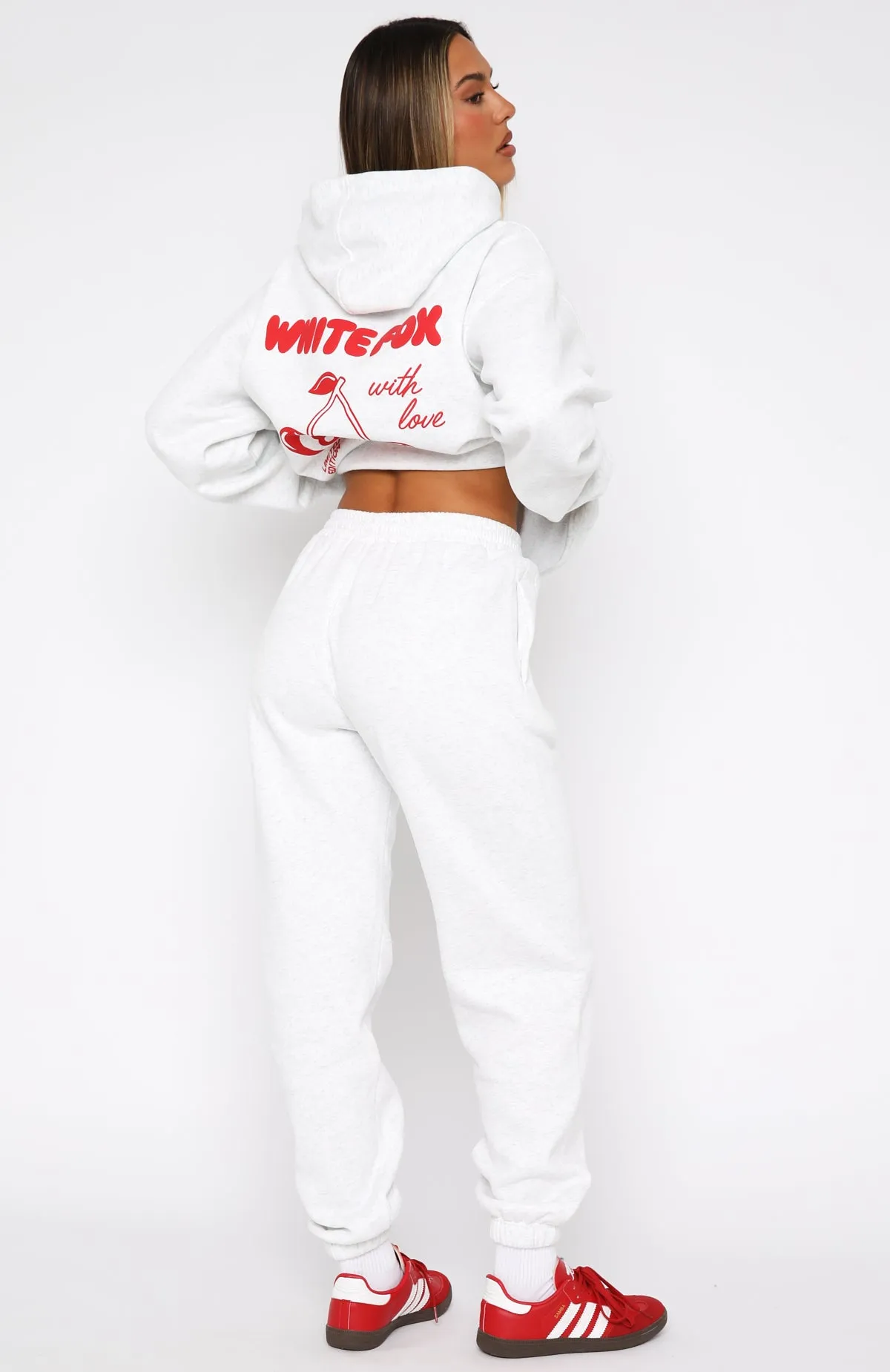 Easy Movement With Love In The Moment Sweatpants Grey Marle
