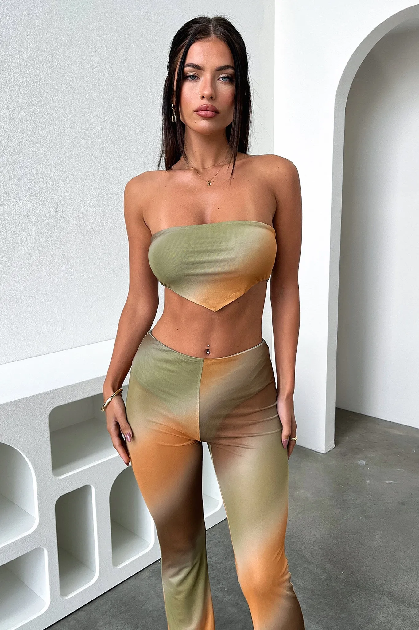 Shyla Crop - Green Versatile Style Everyday Comfort