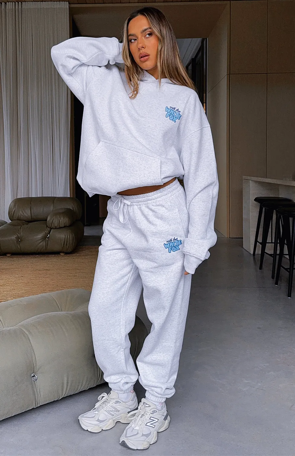 Commuter Ready Low Maintenance With Love Always Sweatpants Grey Marle