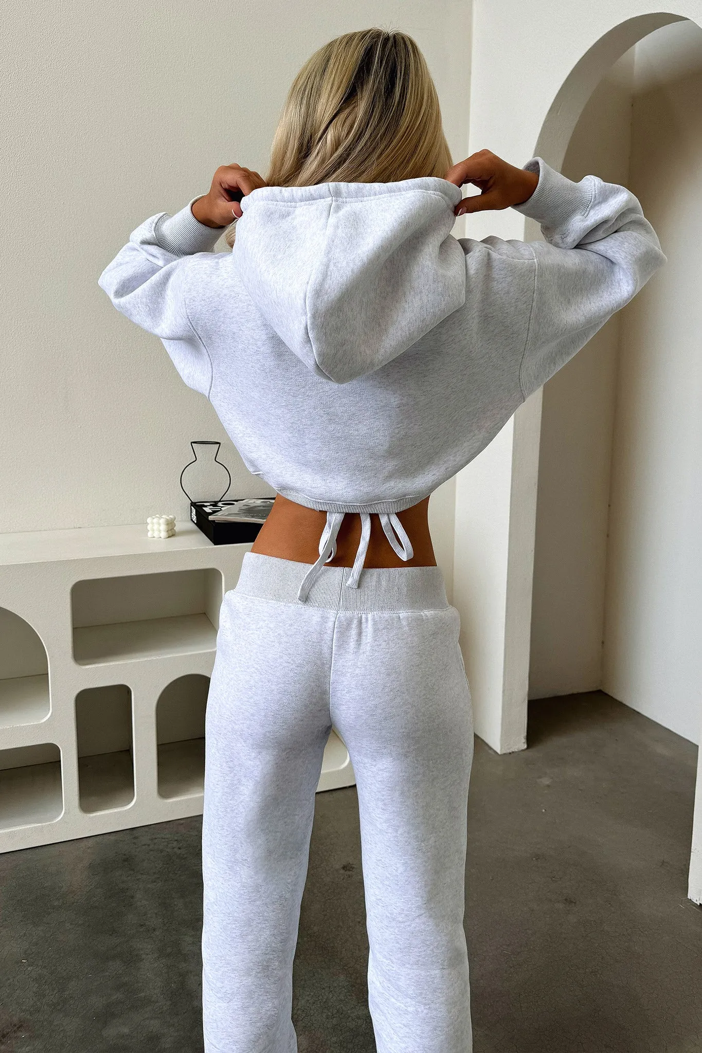 Everyday Style Zaina Low Rise Sweatpants - Grey