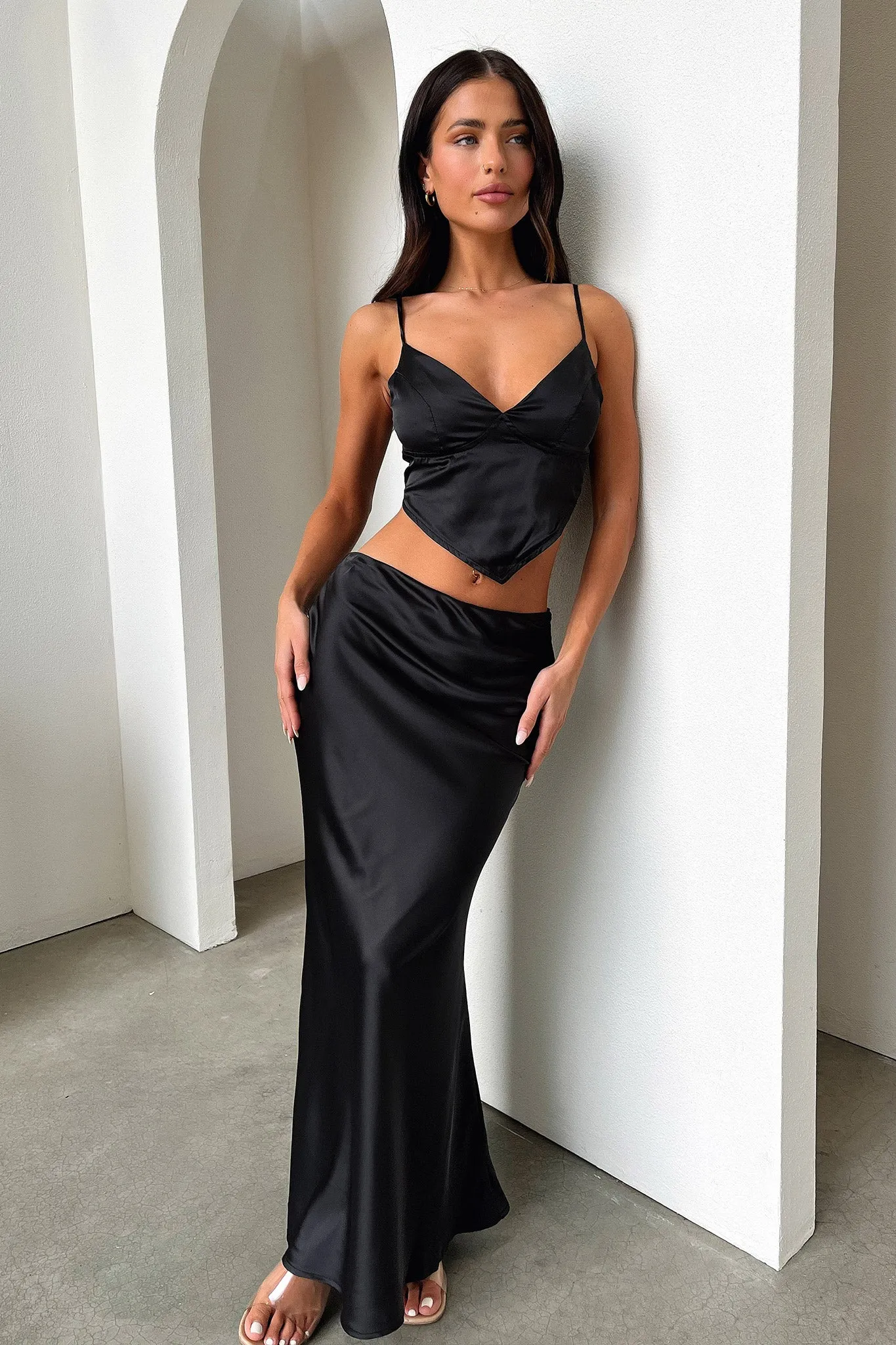 Everyday Wear Adira Maxi Skirt - Black