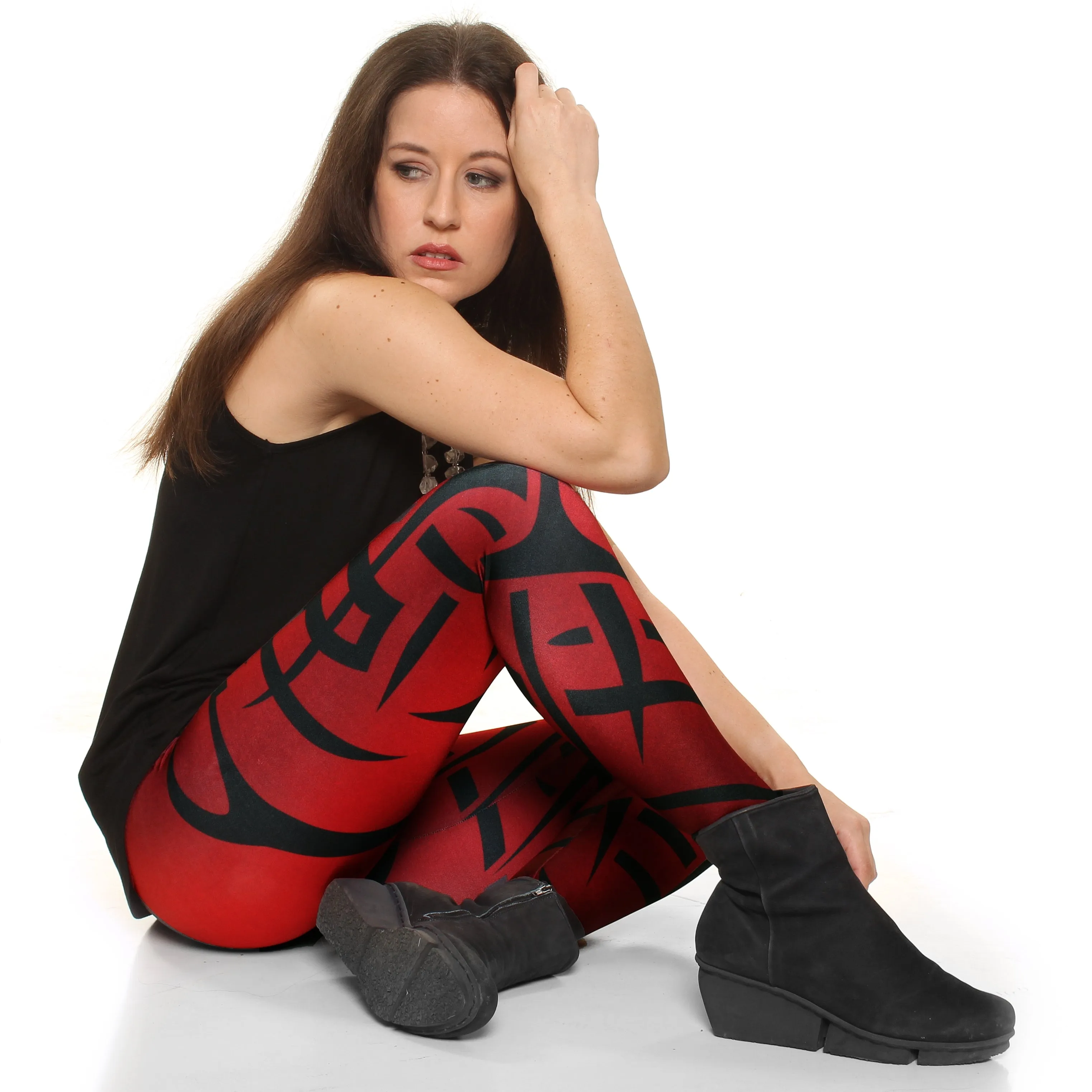 Fang Leggings Stretchable