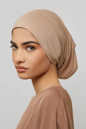 Travel Layer Bamboo Jersey Undercap - Natural