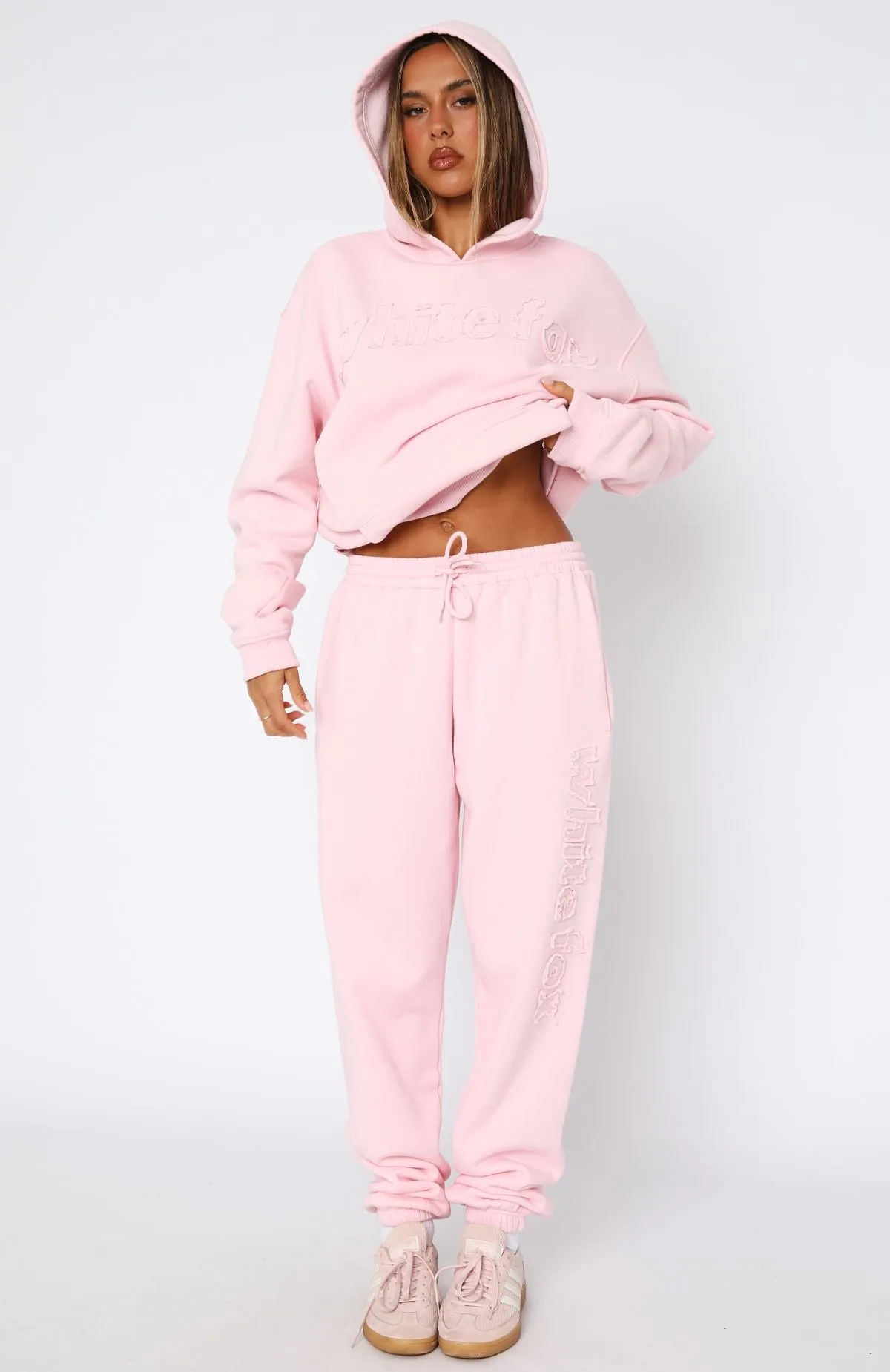 Fashionable Cut From The Archives Lexi Sweatpants Pink