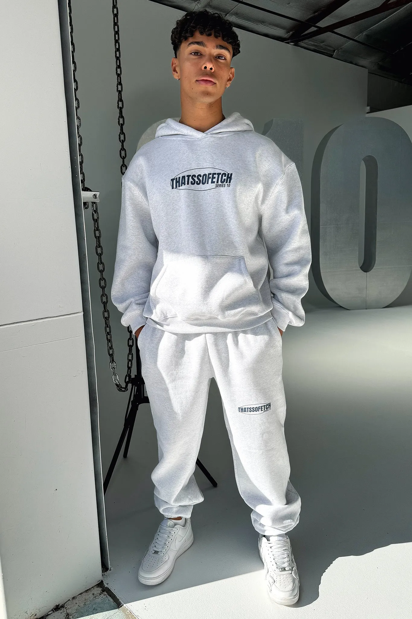 Fashionable Style Series 10 Sweatpants - Grey
