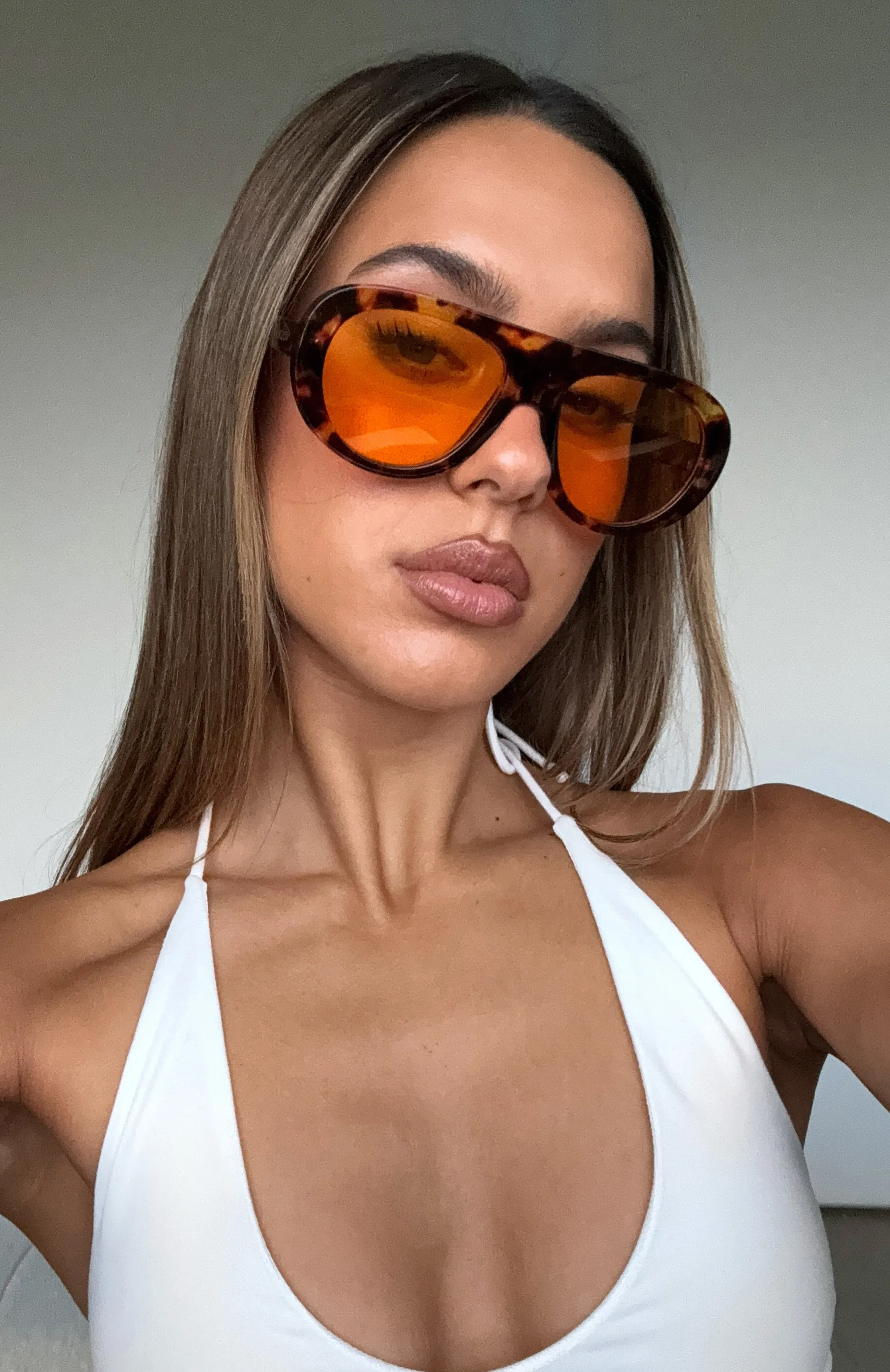 Oscar Sunglasses Tortoise/Orange squash