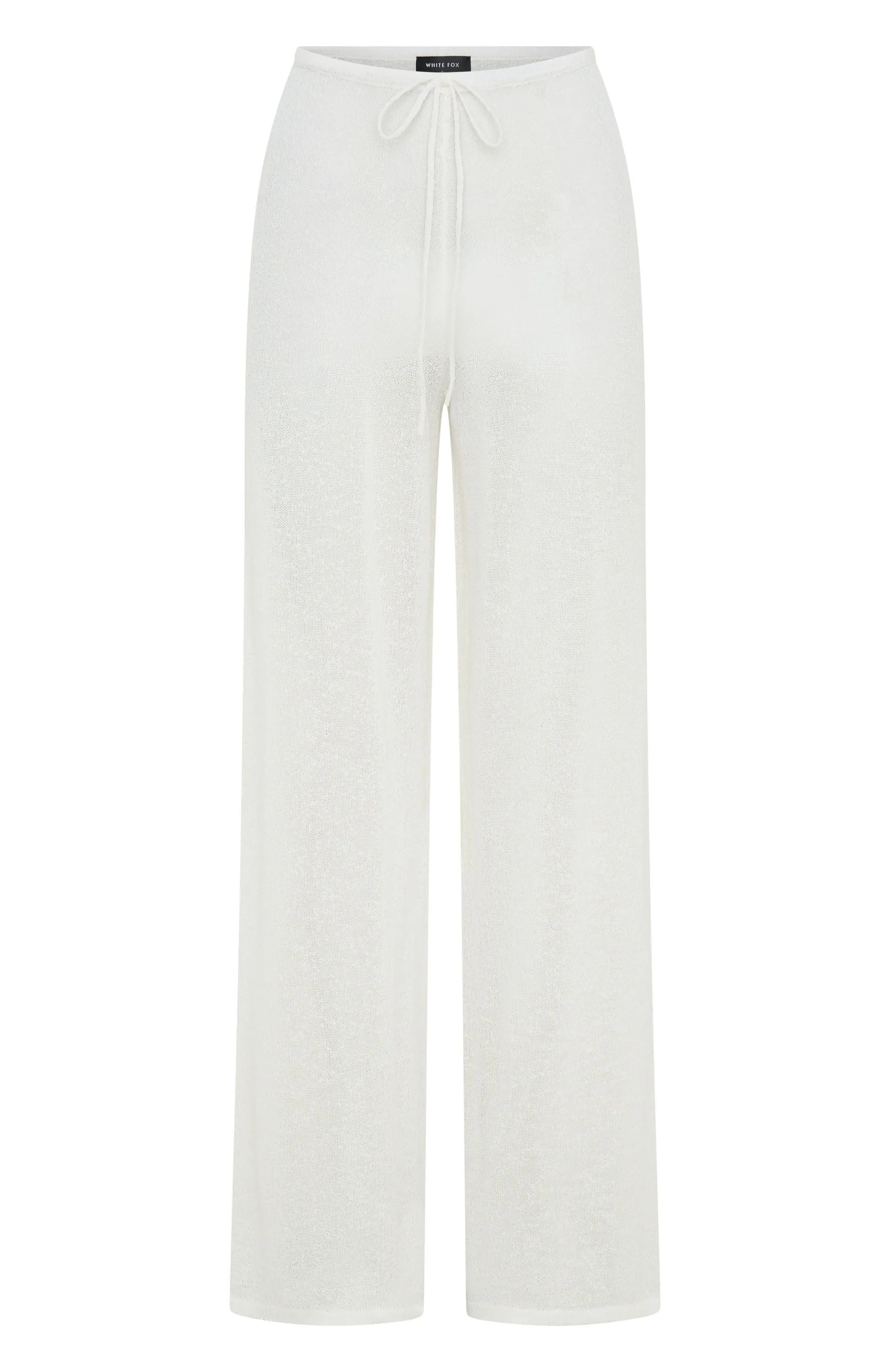 flared silhouette Amalfi Dream Pant White