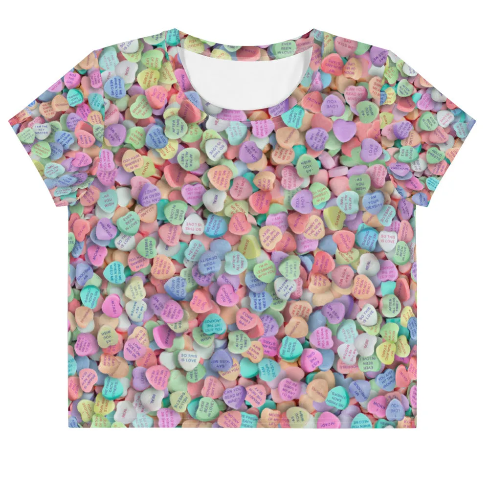 Geek Love Loose Crop Top Seasonal Use