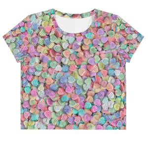 Geek Love Loose Crop Top Seasonal Use