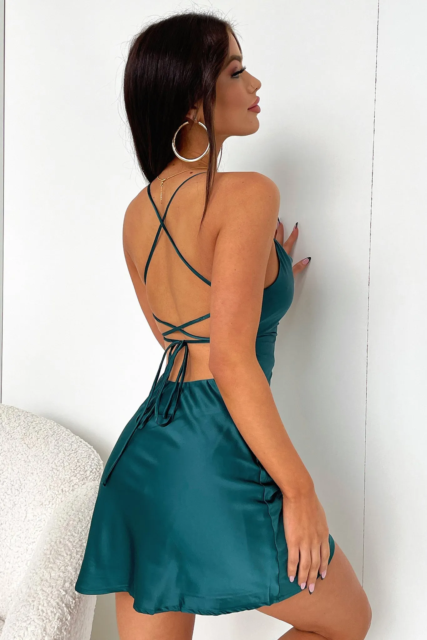 Fresh Touch Olivia Dress - Emerald