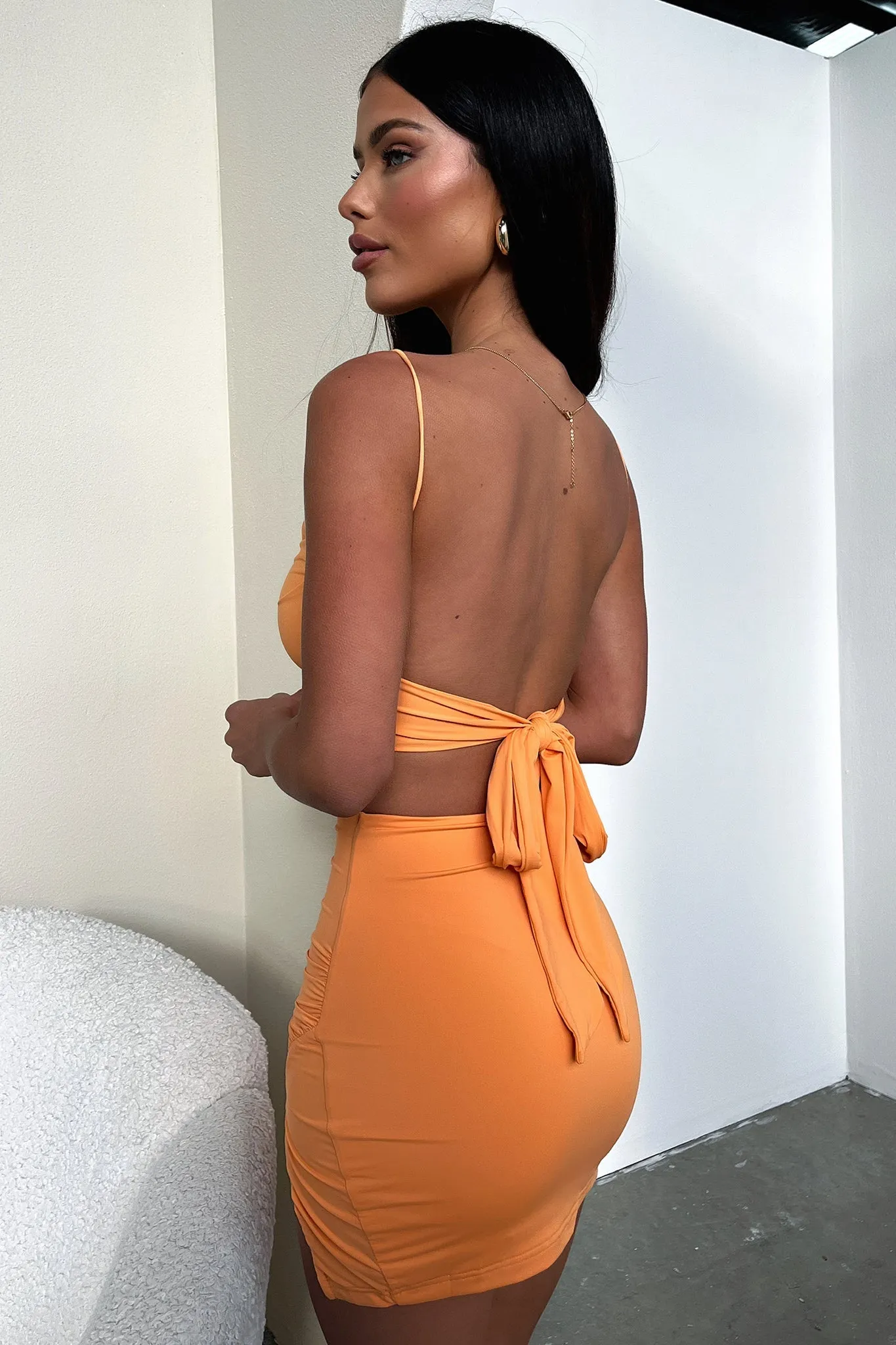 Fresh Twist Lahni Dress - Orange