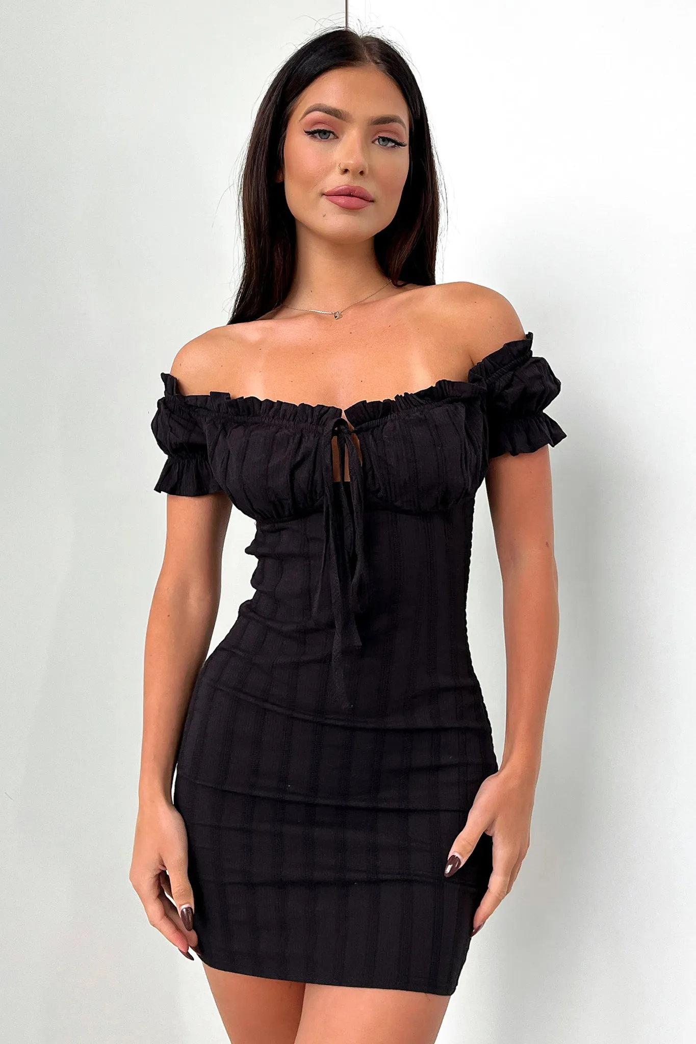Maisie Dress - Black Casual Glam