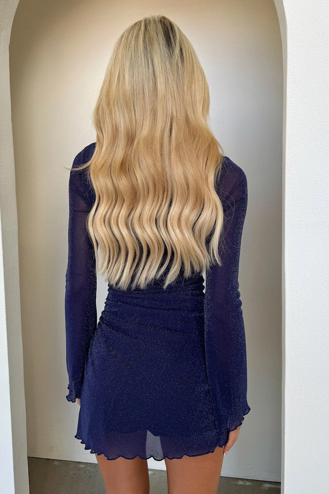 Georgina Dress - Navy Chic Spark