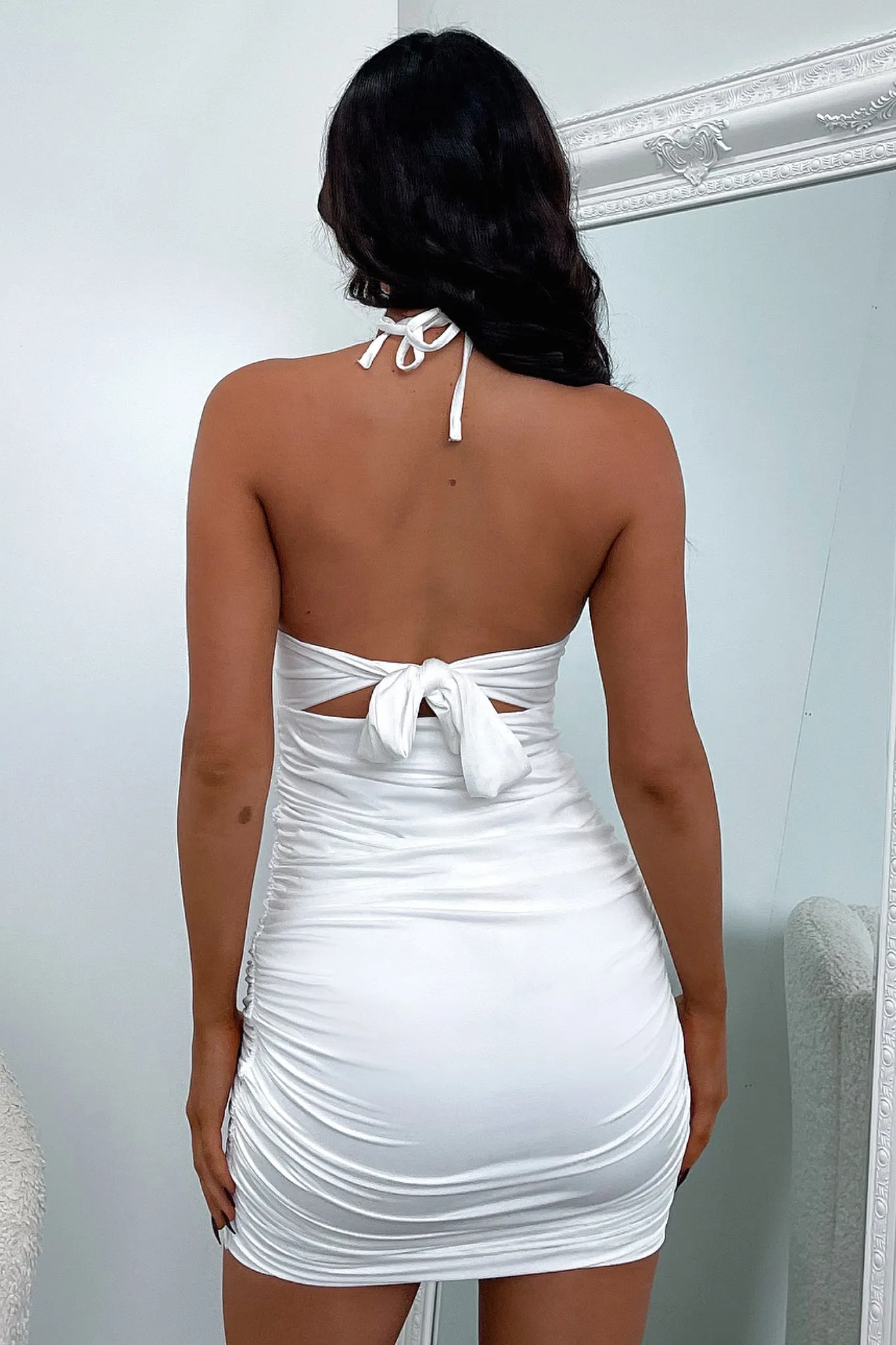 Glow Trendy Kyson Dress - White