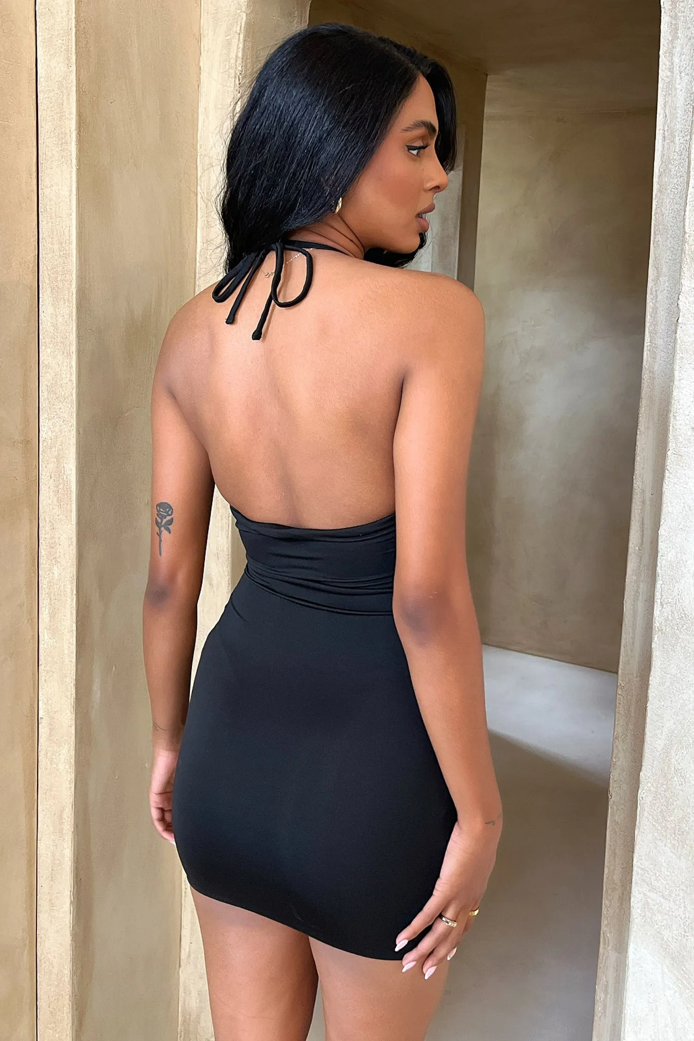 Gorran Mini Dress - Black Exclusive Look