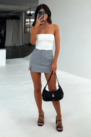 Heuston Skirt - Grey Timeless Style