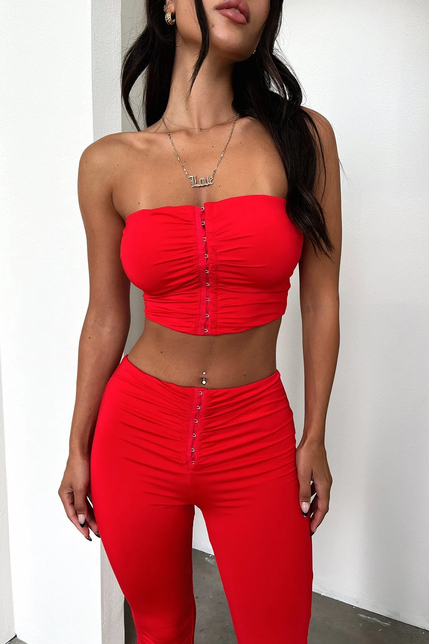 Tarla Crop - Red UV Shield