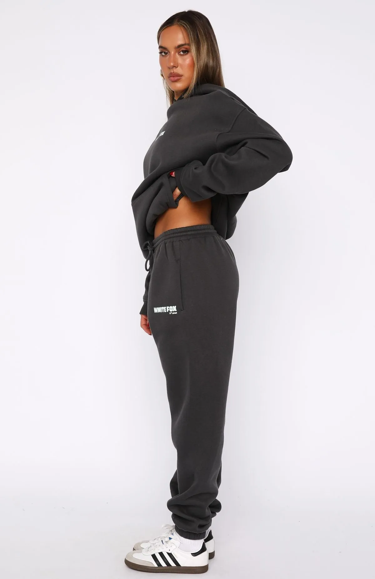High Waistband 11th Street New York Or Nowhere Sweatpants Matcha Crumble