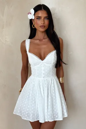 Eye Candy Skyla Mini Dress - White