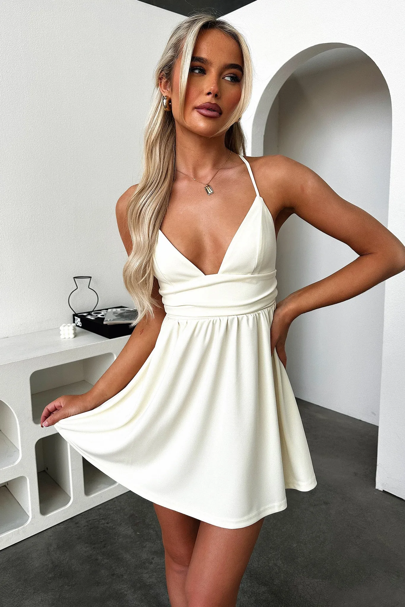 Hyland Dress - Yellow Light Charm