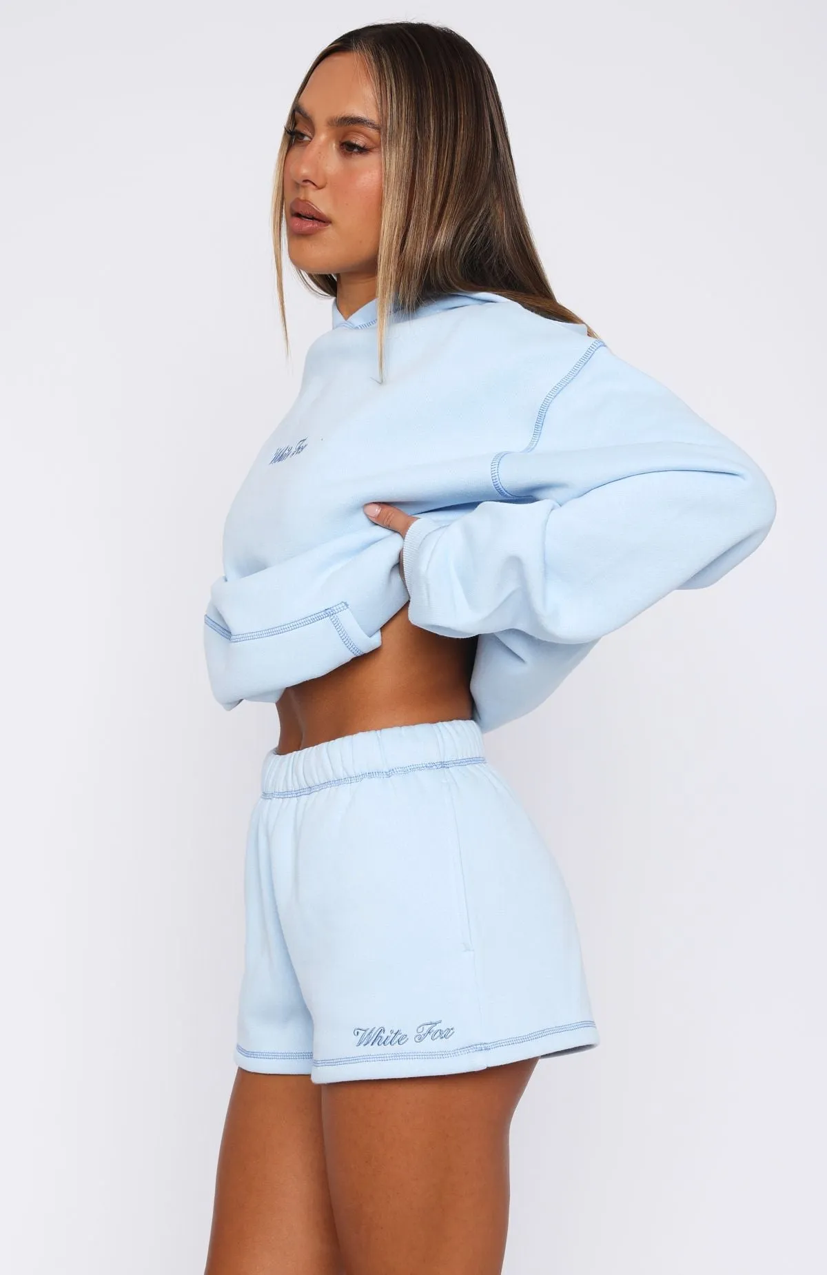 Instant Attraction Lounge Shorts Baby Blue Everyday Fit