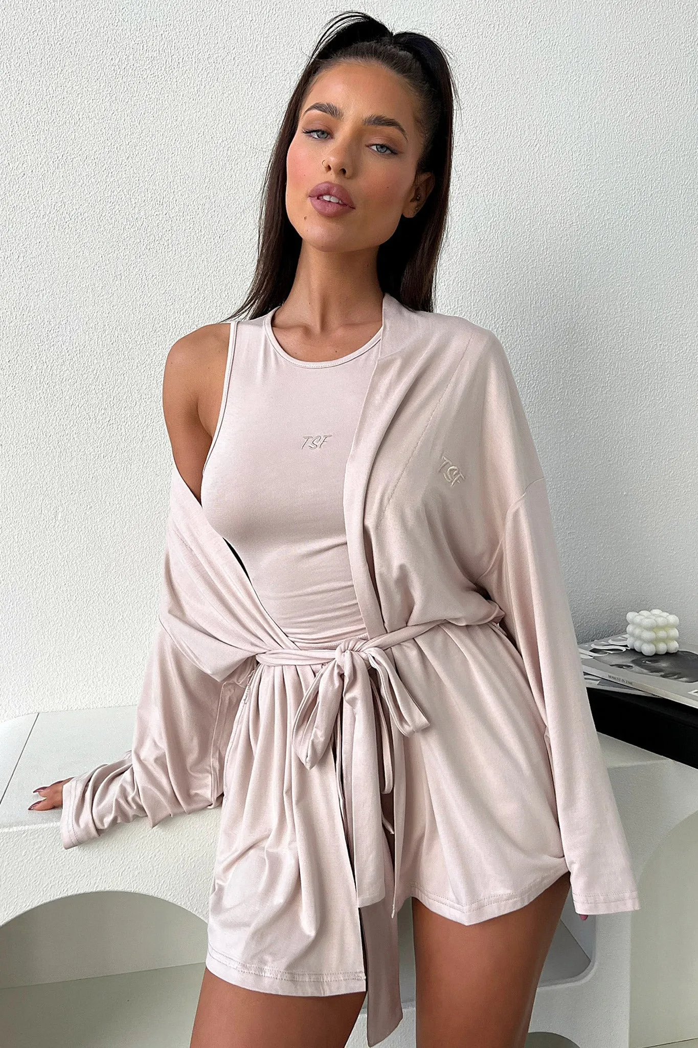 Cycling wear Alita Robe - Beige