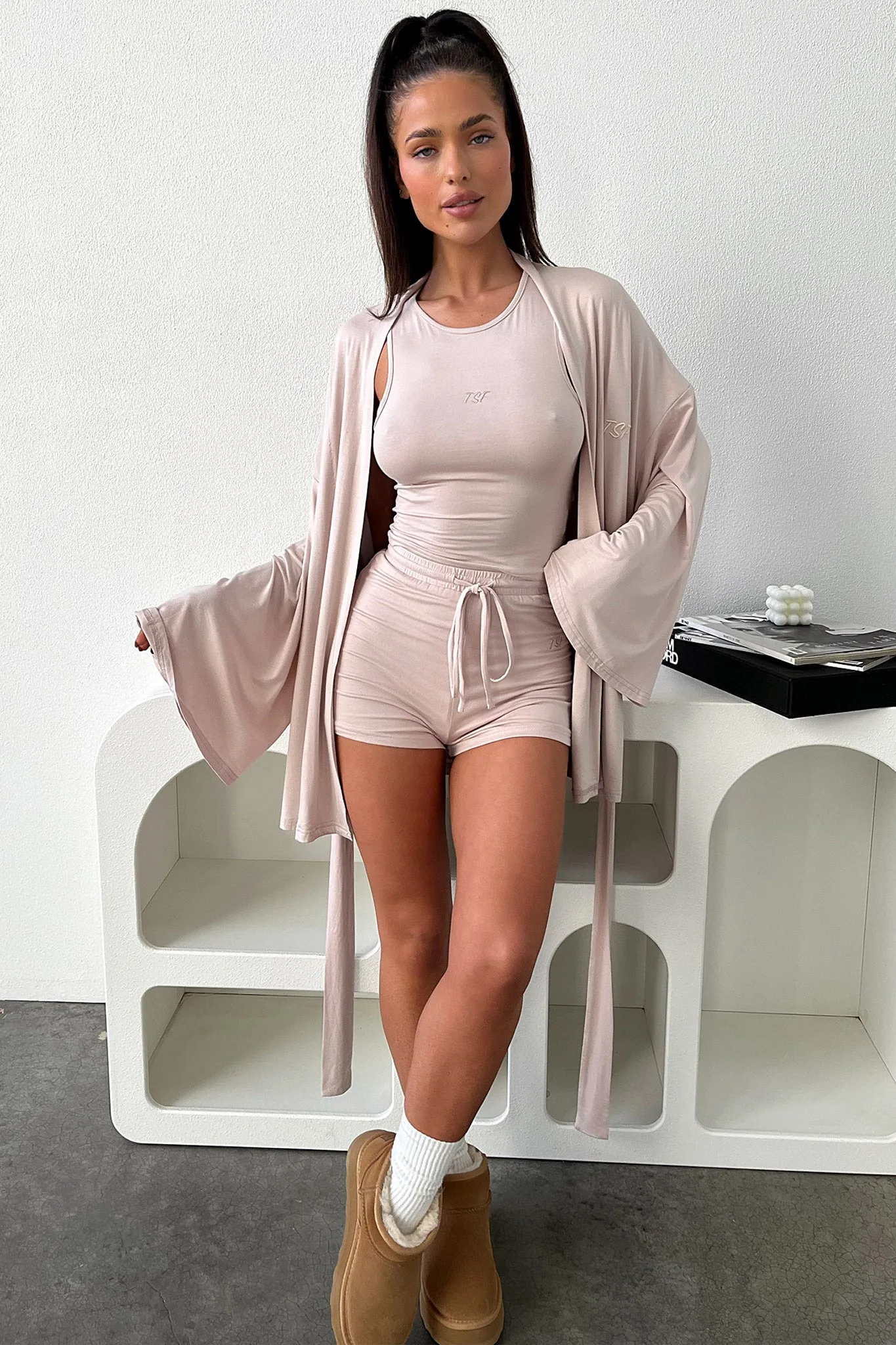 Instant Sellout Alita Robe - Beige