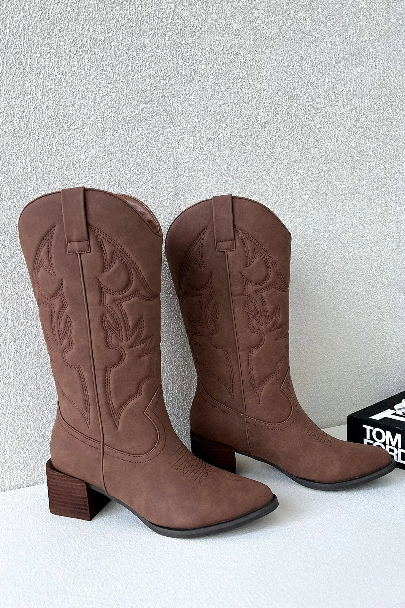 Jagger Cowboy Boots - Cocoa Steel Toe