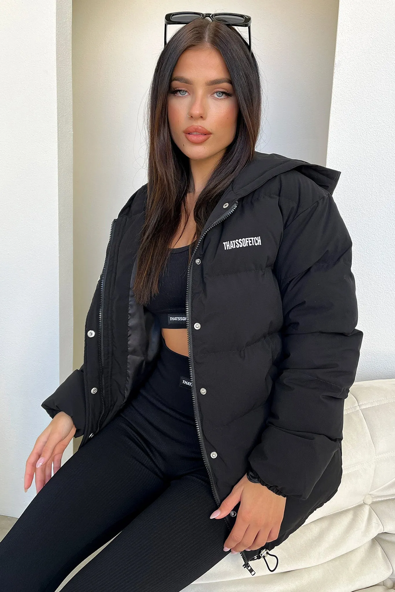 Julian Puffer Jacket - Black Luxe Layers