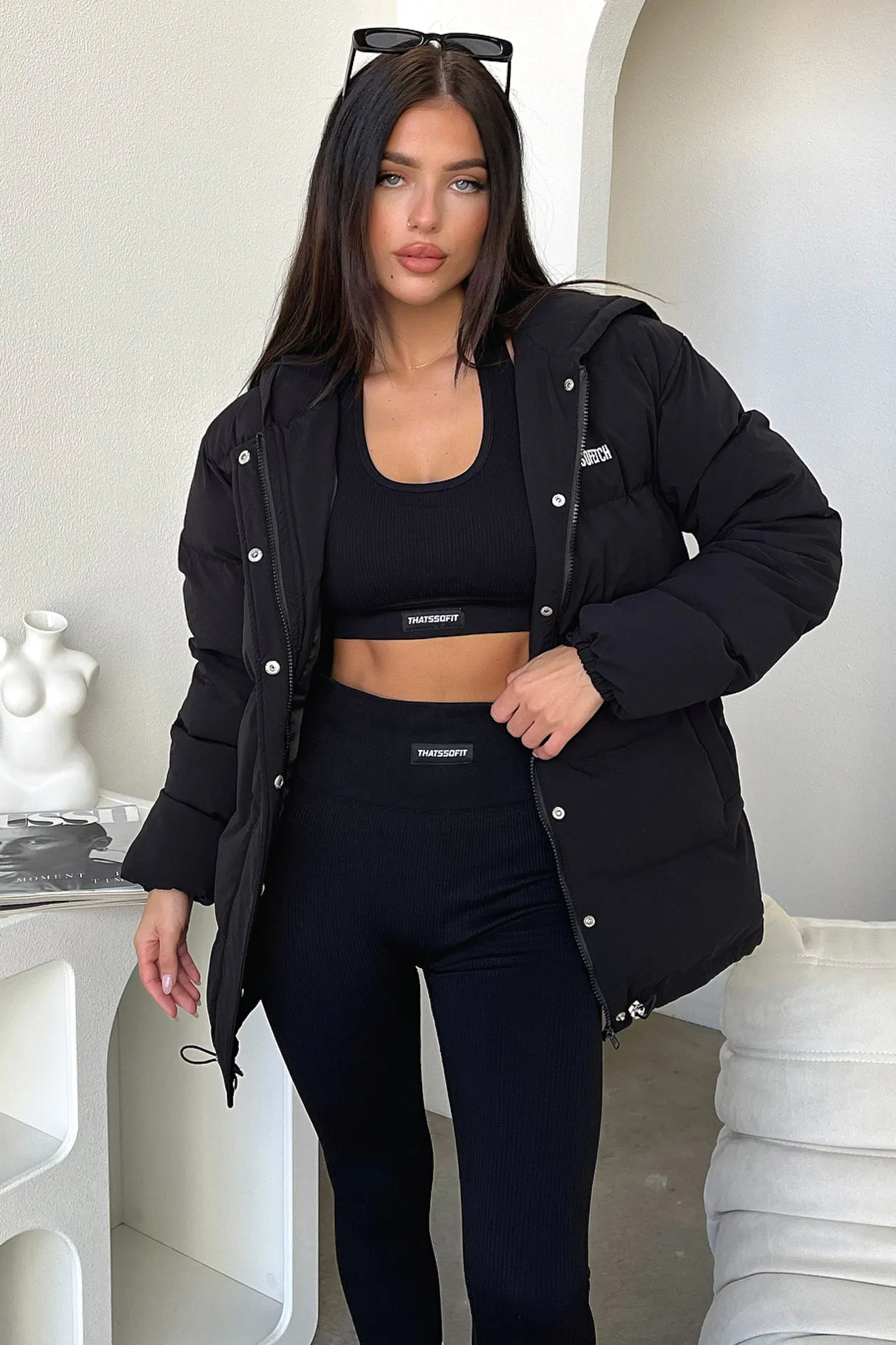 Julian Puffer Jacket - Black Luxe Layers