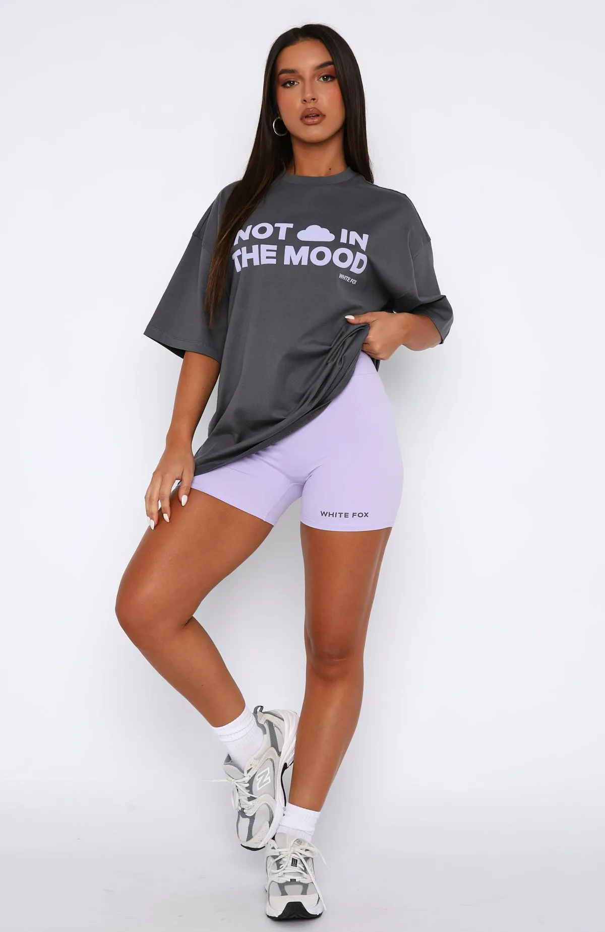 Just To Be Popular Bike Shorts Lilac Functional Fit