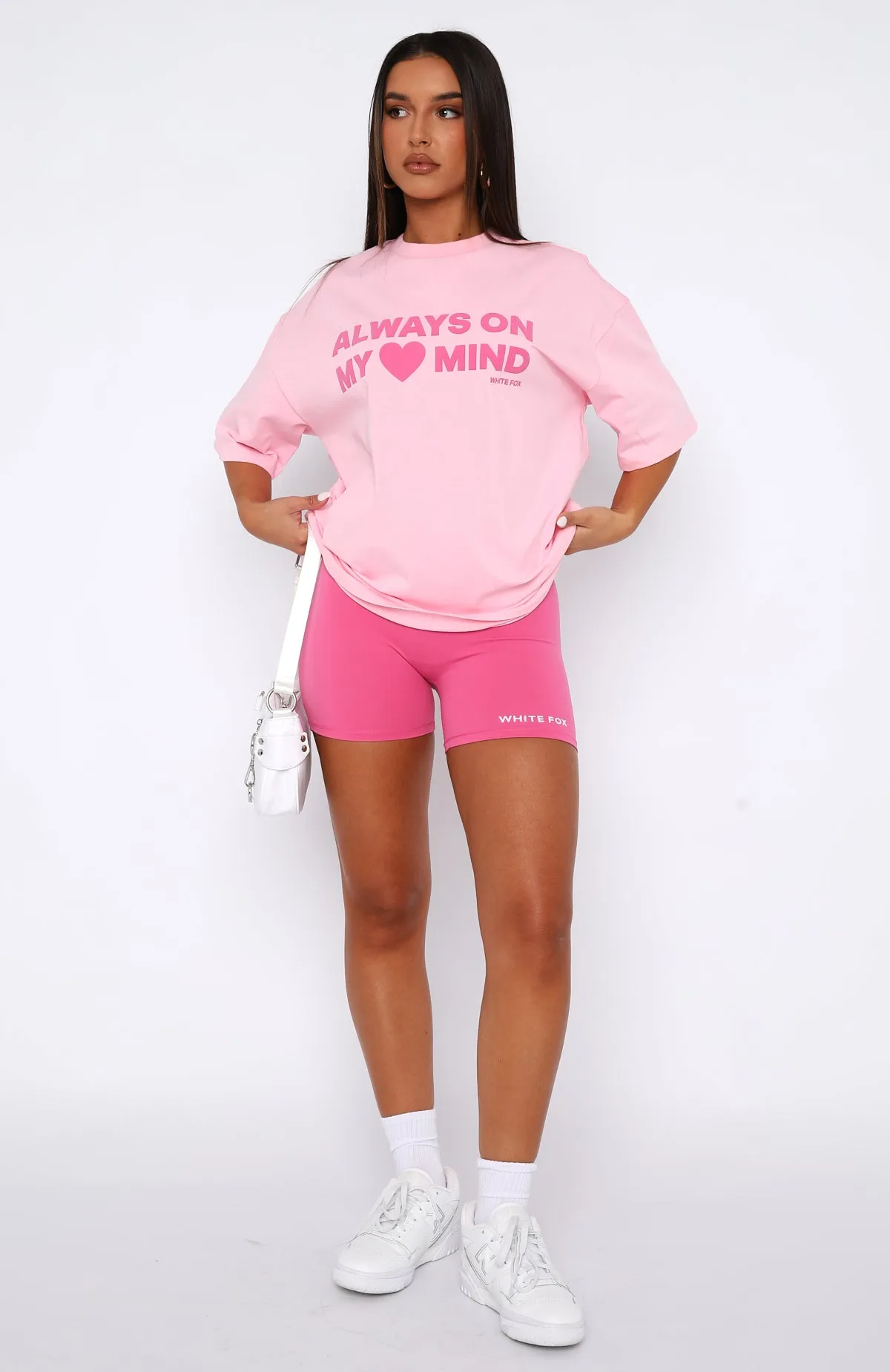 Just To Be Popular Bike Shorts Pink Durable Fit