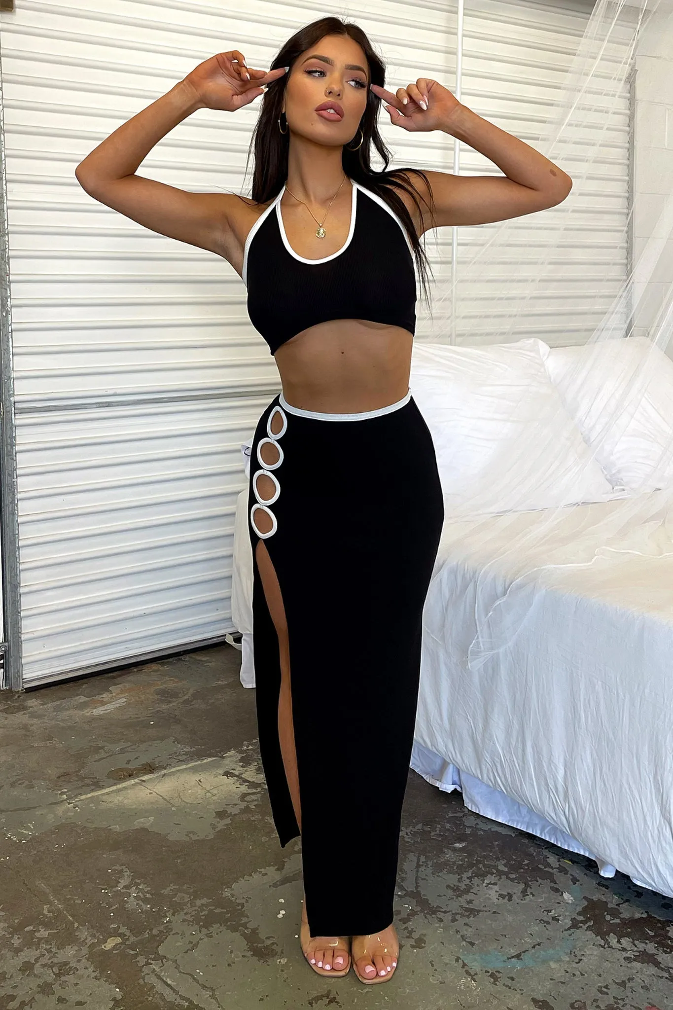 Kalvin Crop - Black Good protection