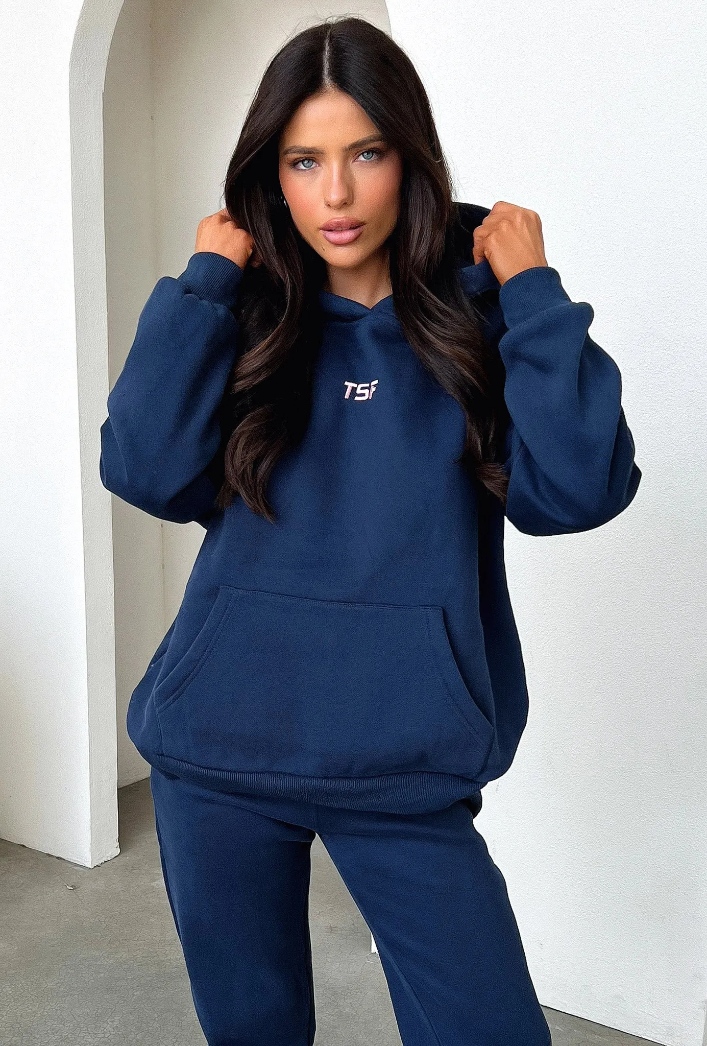 Kaztek Hoodie - Navy Daily Edge