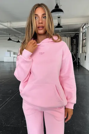 Alpaca like Wind Resistant Kaztek Hoodie - Pink