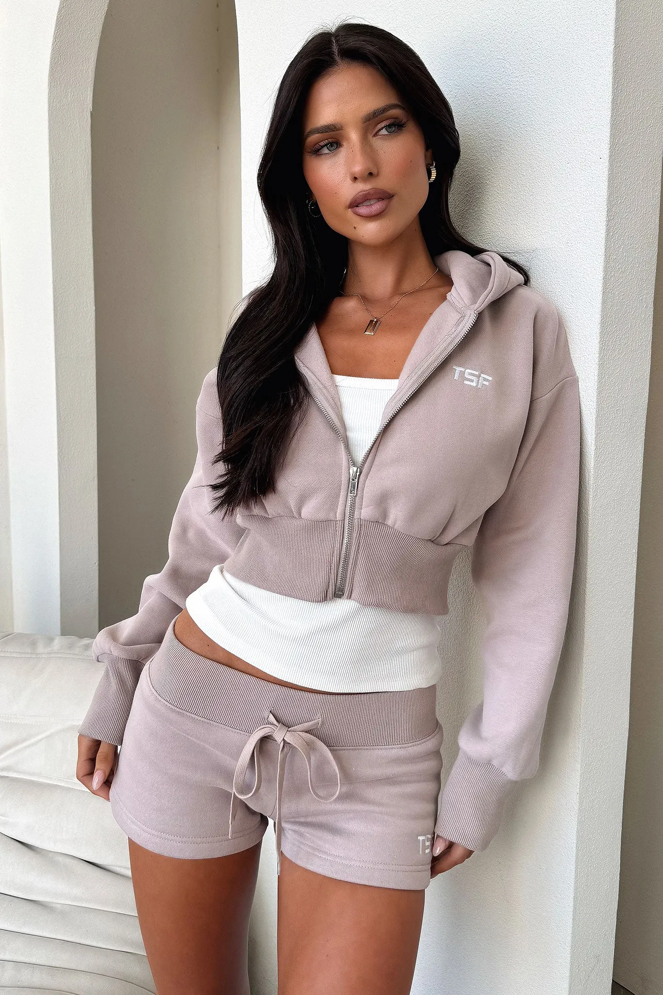Kaztek Low Rise Shorts - Mocha Perfect for Curling